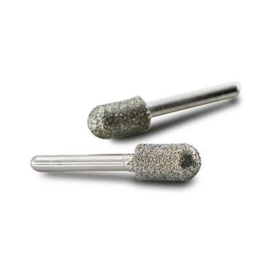 Tête de gravure de diamants à brasage sous vide Taper Bit pour le relief de pierre