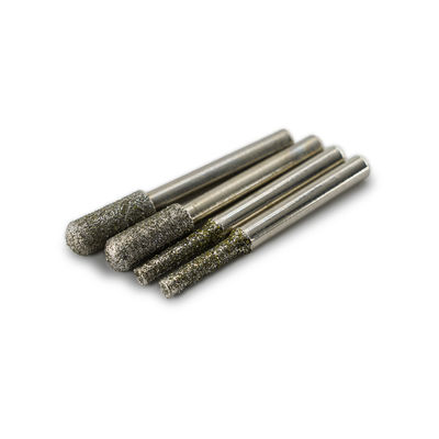 Tête de gravure de diamants à brasage sous vide Taper Bit pour le relief de pierre