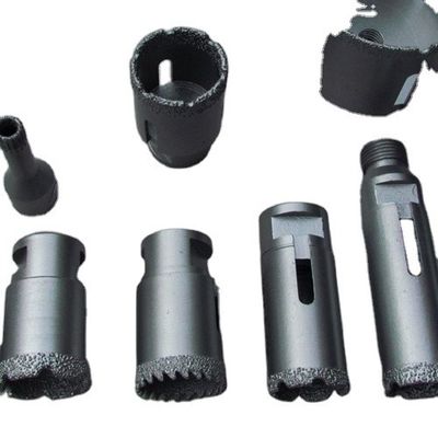 Bits de forage au noyau de diamant pour carreaux de porcelaine Bonne netteté et coupeuse brasée sous vide