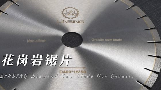 6 pouces Turbo Diamond Cutting Saw Blade 0,025 pouces d'épaisseur pour des performances de coupe