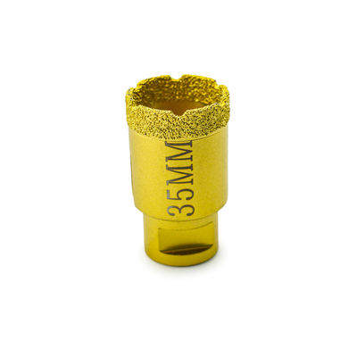 Forage au cœur de diamant brasé sous vide pour carreaux de pierre dure Marbre granit sec ou humide