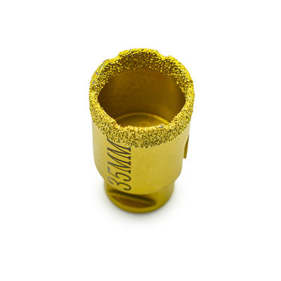 Forage au cœur de diamant brasé sous vide pour carreaux de pierre dure Marbre granit sec ou humide