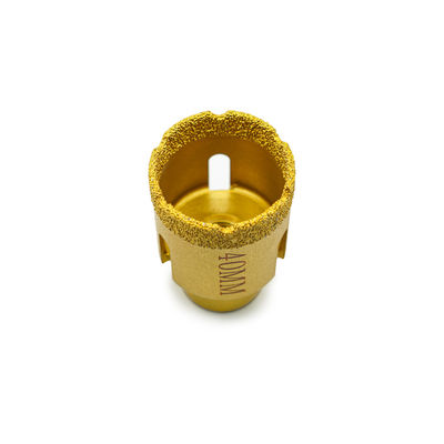 Forage au cœur de diamant brasé sous vide pour carreaux de pierre dure Marbre granit sec ou humide