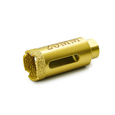 Outils de forage au diamant à brasage sous vide de différentes tailles et types de connexions