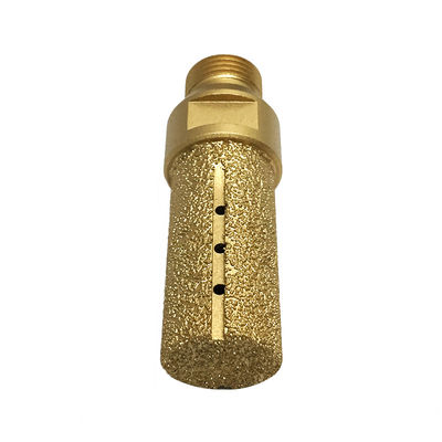 4 types d'outils diamantés pièces de doigt brasées sous vide pour le forage de trous de tuiles de porcelaine