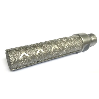 4 types d'outils diamantés pièces de doigt brasées sous vide pour le forage de trous de tuiles de porcelaine
