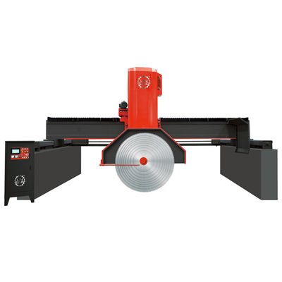 Linsing four Post Guide Multi Blade Bridge Saw Machine Pour la coupe de blocs de granit