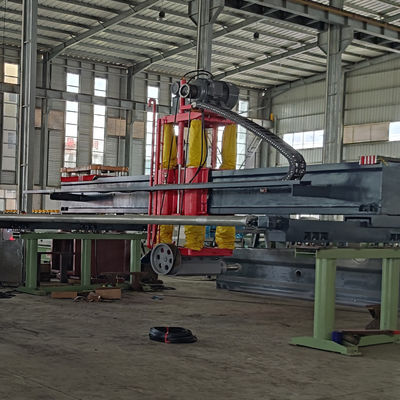 Linsing four Post Guide Multi Blade Bridge Saw Machine Pour la coupe de blocs de granit
