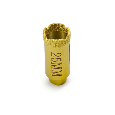 OBM Support Linsing Diamond Vacuum Brazed Dry Drilling Core Bits pour le béton de granit