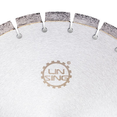 Lampe à diamant segmentée de 14 pouces pour soudage à haute fréquence de béton et OEM personnalisé