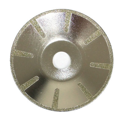 Disques de coupe métalliques de 9 pouces Lamelle de scie diamantée électroplatée pour couper l'acier inoxydable