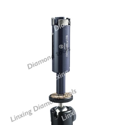 Outil de perçage de diamants de 30 mm de diamètre en pierre de marbre avec perceuse segmentée de 100 mm de longueur