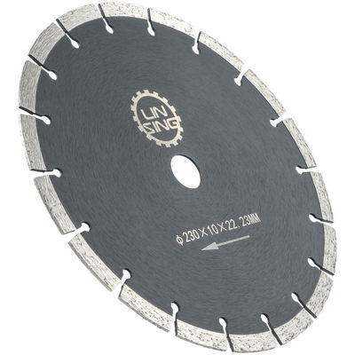 Blades de scie au diamant agressives de 350 mm pour support personnalisé OBM pour béton et pierre