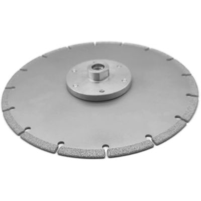 Disque de découpe de diamants de 230 mm Lamelle de scie brasée sous vide pour découper des carreaux de marbre métallique