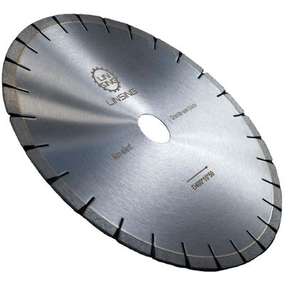 18 pouces Lampe à cisaille de diamant brasée à la soudure pour la découpe de marbre Disque de découpe de diamants de 400 mm