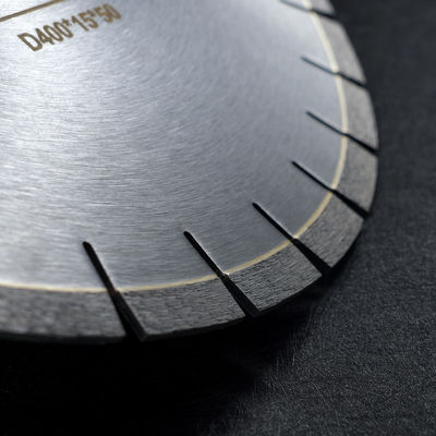 18 pouces Lampe à cisaille de diamant brasée à la soudure pour la découpe de marbre Disque de découpe de diamants de 400 mm