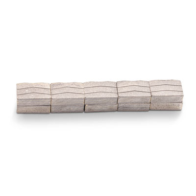Ségment de diamant en granit de forme M 24*7,6/8,4*15 mm pour lame à coupe multiple de 6,5 mm