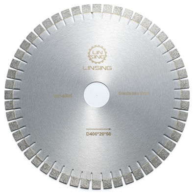 Lames de coupe de granit circulaire diamantées de 400 mm pour une haute précision et précision