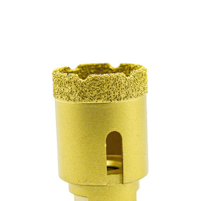 Forage au noyau segmenté au diamant pour le forage du marbre et de la pierre dure 19-125 mm de diamètre