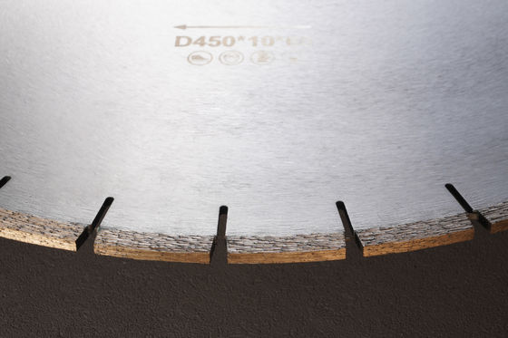Lampe à scie en marbre de 350 mm à 400 mm en acier inoxydable et diamant pour couper le marbre