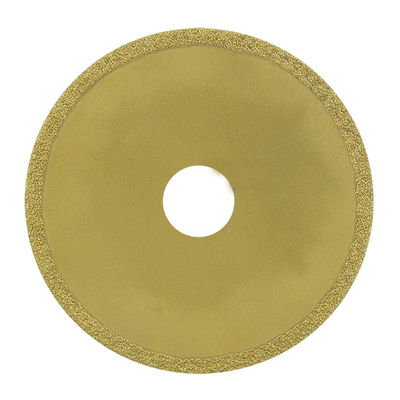 Coupe à vide brasée segmentée 4 pouces 105 * 1.4 * 20 mm Lampe à scie diamantée pour couper à sec le granit métallique