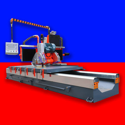 Puissante machine à double lame de coupe de pierre pour l'industrie du marbre et du granit