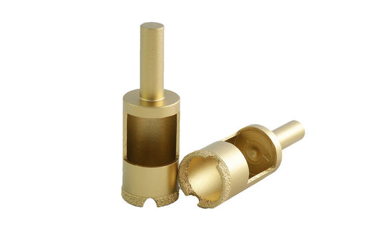40 mm de longueur de forage à base de vide brasé pour forage à sec pierre de forage Dekton Porcelaine Marbre