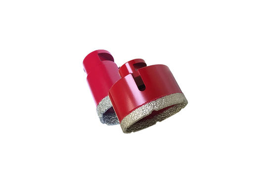 40 mm de longueur de forage à base de vide brasé pour forage à sec pierre de forage Dekton Porcelaine Marbre