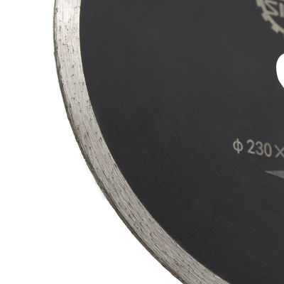 Disque de découpe de bordure continue en acier inoxydable pour lame de diamant au quartz céramique de porcelaine
