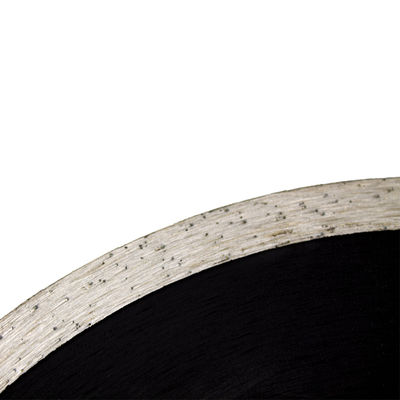 Disque de découpe de bordure continue en acier inoxydable pour lame de diamant au quartz céramique de porcelaine