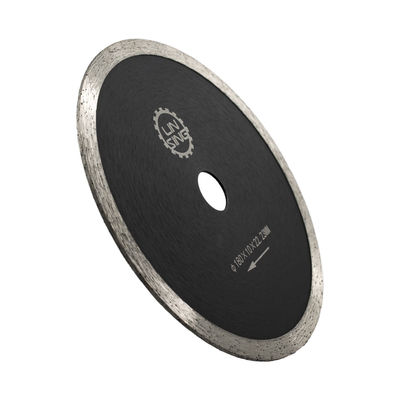 Disque de découpe de bordure continue en acier inoxydable pour lame de diamant au quartz céramique de porcelaine