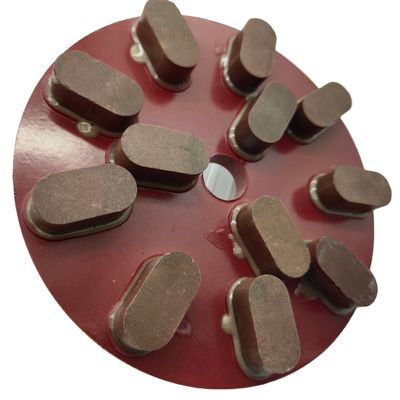 Buff Disc Abrasifs Outils diamantés pour le polissage de la dalle de marbre de granit 250 mm Roue de tasse