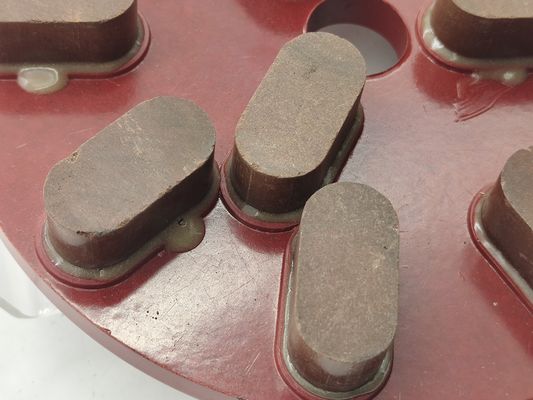 Buff Disc Abrasifs Outils diamantés pour le polissage de la dalle de marbre de granit 250 mm Roue de tasse