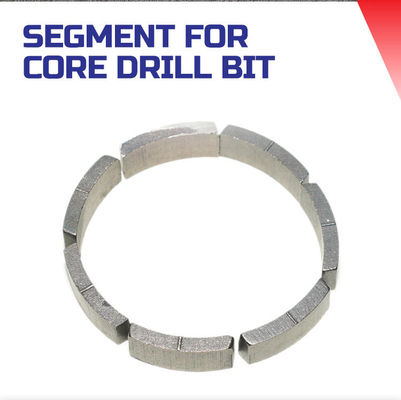 Coupe LINSING Type Ronde Matrice du noyau du béton Segment diamanté pour le noyau de la perceuse