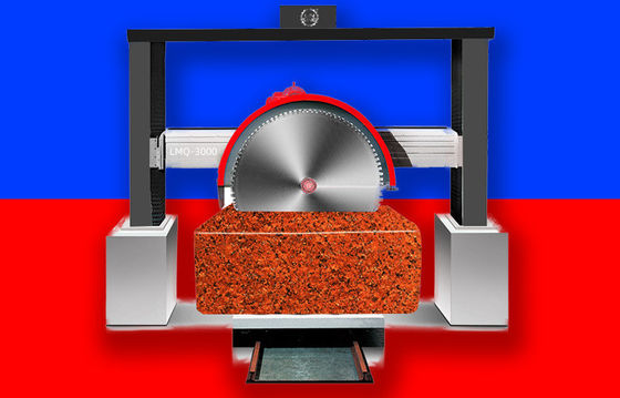 Machine de découpe de grille de pierre pour la coupe de marbre de granit rouge et de calcaire