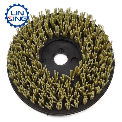 Brosses diamantées durables pour le polissage des machines-outils de polissage des dalles de marbre de granit
