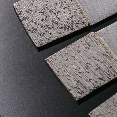 Lames de scie à diamants argentés/noirs de haute performance pour la découpe du granit de pierre