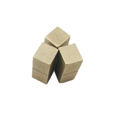 24*11*10mm Segments diamantés dorés et personnalisés Acceptable pour les dalles de marbre de pierre
