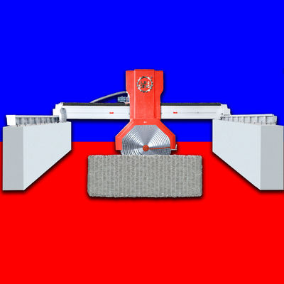 Machine de coupe de pierre humide pour les dalles de granit 7.5KW Multi-saignée lame de coupe 12000 kg