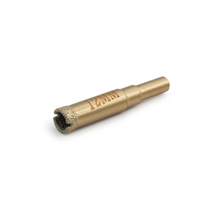 Partie de forage au diamant brasé sous vide pour diamètre de marbre 19-125 mm
