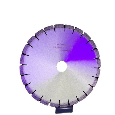 Coupeuse de disques de pierre volcanique 350*40*3.3*15*50mm