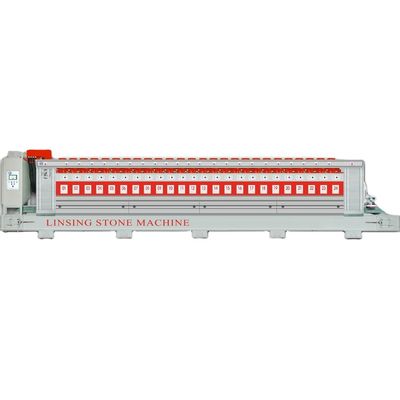 Machine de polissage de pierre pour la dalle de quartz de granit de marbre 12 16 rouge gris facile à utiliser