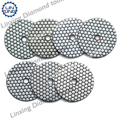 Pads de polissage de diamants pour le séchage sur les dalles et les carreaux avec le soutien et la personnalisation OBM