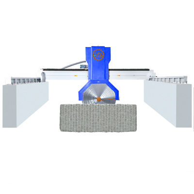Machine de coupe de ponts à lames multiples pour la coupe de granit au Kenya 12000 kg Capacité