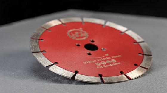 Disques de coupe de diamants de qualité pour granit et grès OBM Performance personnalisée