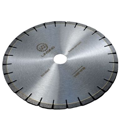 Machine de coupe de pont D400mm Granite Diamond Saw Blade avec fente U étroite non silencieuse