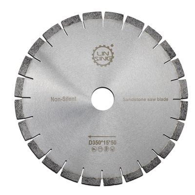 Lampe de scie diamantée à haute fréquence brasée D1500mm pour la coupe de bois de grès personnalisée