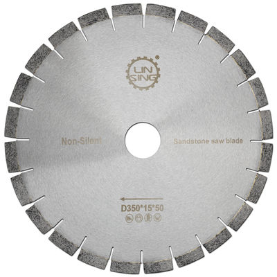 Lampe de scie diamantée à haute fréquence brasée D1500mm pour la coupe de bois de grès personnalisée
