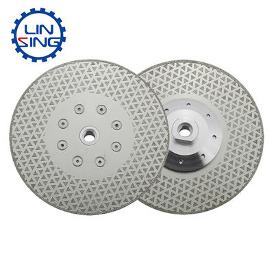 7/10/12 mm Hauteur du segment 350 mm Lampe à scie diamantée pour outils de traitement du marbre