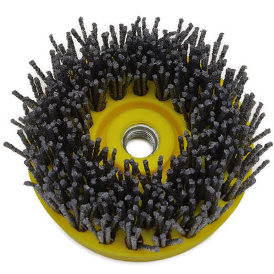 Disque de brosse abrasif en marbre humide diamanté certifié ISO9001 2008 pour outils de polissage de pierre